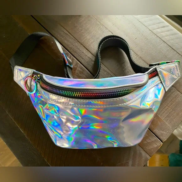 like dreams Bags Like Dreams Holographic Fanny Pack Multicolor